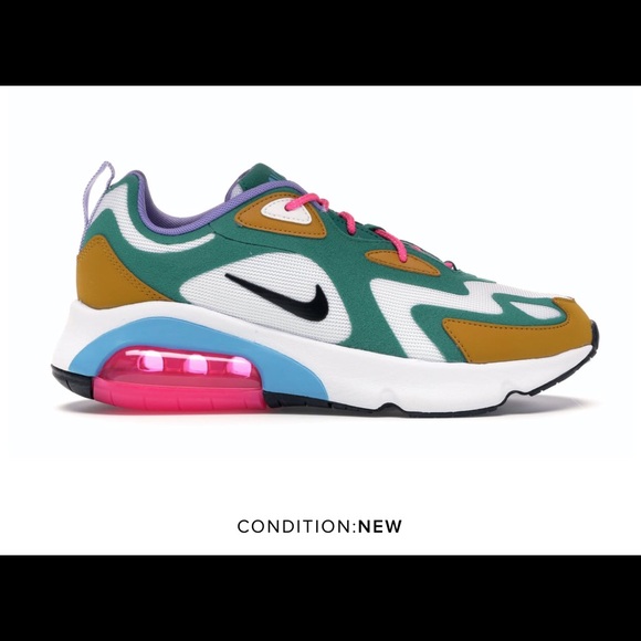 Nike air Max 200 mystic green size 7.5 - Picture 1 of 4